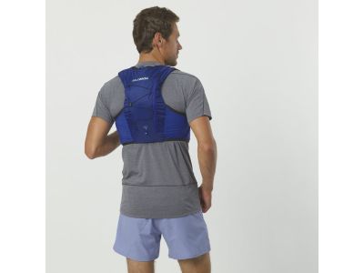 Salomon ACTIVE SKIN 4 running vest, surf the web/black