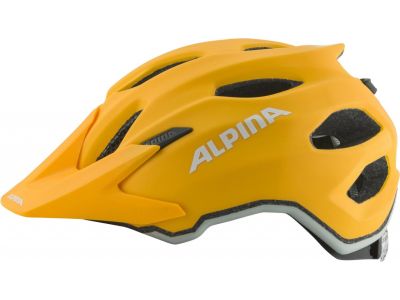 ALPINA Carapax JR children's helmet, flame yellow