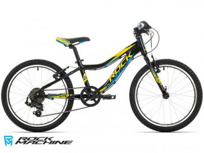 Rock Machine SURGE 20 schwarz-gelb-blau, Modell 2016