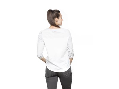 Damska koszulka Chillaz CHAMONIX ORNAMENT z rękawem 3/4 w kolorze białym