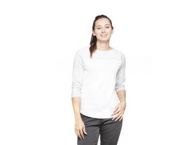 Damska koszulka Chillaz CHAMONIX ORNAMENT z rękawem 3/4 w kolorze białym
