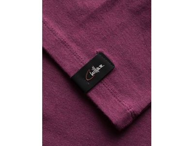 T-shirt damski Chillaz SAILE ALPACA GANG, bordowy