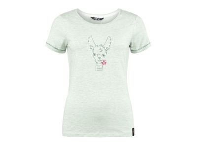 Tricou dama Chillaz SAILE HAPPY ALPACA, verde deschis