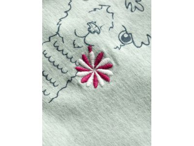 Tricou dama Chillaz SAILE HAPPY ALPACA, verde deschis