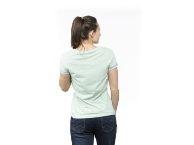 Tricou dama Chillaz SAILE HAPPY ALPACA, verde deschis