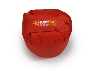 Warmpeace STRATUS LITE inflatable sleeping pad, brick/grey
