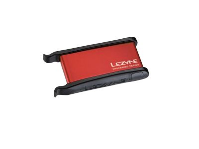 Lezyne Lever Kit gluing set in Al box + mounting levers, red