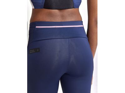 Pantaloni dama CRAFT PRO Hypervent, albastru inchis/roz