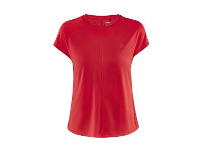 T-shirt damski CRAFT CORE Essence SS, czerwony