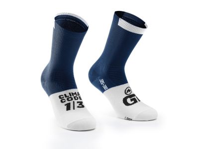 Assos GT C2 socks, stone blue