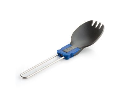 GSI Outdoors Folding Foon spoon/fork, blue