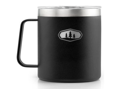 GSI Outdoors Glacier Stainless Camp Cup hrnček, 444 ml, čierna