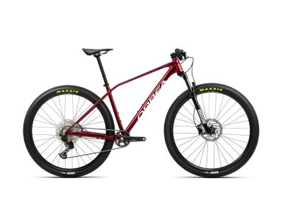 Orbea ALMA H20 29 bicykel, metallic dark red/chic white
