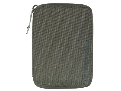 Lifeventure RFiD Mini Travel Wallet Recycled wallet, olive