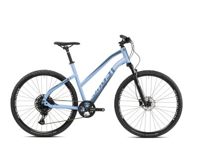 Bicicleta pentru femei GHOST Square Cross Essential 28, albastru/albastru