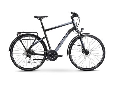 GHOST Square Trekking Essential 28 bicykel, black/grey