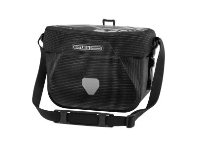 Ortlieb Ultimate Six High Visibility handlebar bag, 6.5 l, black
