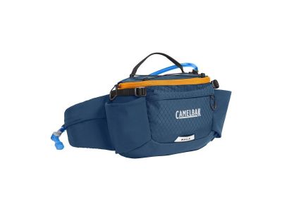 CamelBak MULE 5 Waist Pack, 5 l + water reservoir 1.5 l, blue/orange