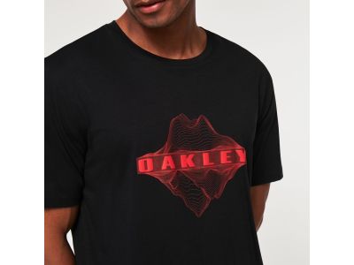 Oakley ABOVE AND BELOW póló, fekete