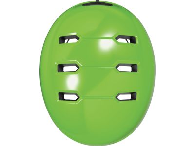 ABUS Skurb children's helmet, shiny green