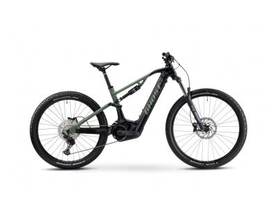 GHOST E-ASX 130 Essential 29/27.5 electric bike, black/green