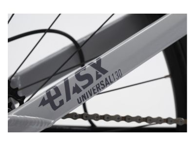 Rower elektryczny GHOST E-ASX 130 Uniwersalny 29/27,5, szary