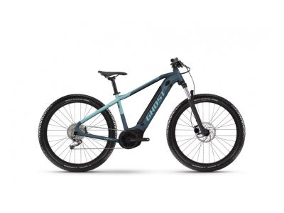 Bicicleta electrica GHOST E-Teru Essential 27.5, gri/albastru