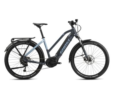 Bicicleta electrica GHOST E-Tera Essential 27.5 EQ B500, gri/albastru