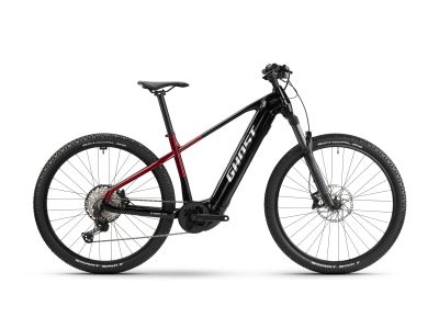 Bicicleta electrica GHOST E-Teru Pro 29, negru/rosu