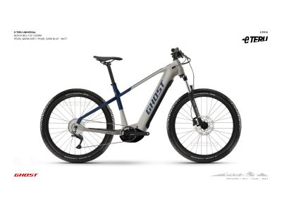 GHOST E-Teru Universal 27.5 elektromos kerékpár, szürke/kék