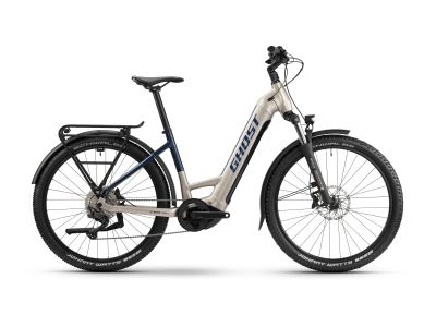 Bicicleta electrica GHOST E-Teru Universal 27.5 EQ LOW B625, gri/albastru
