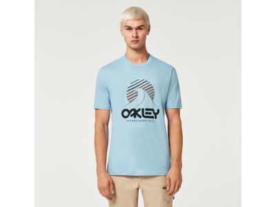 Oakley One Wave B1B póló, kőmosás kék