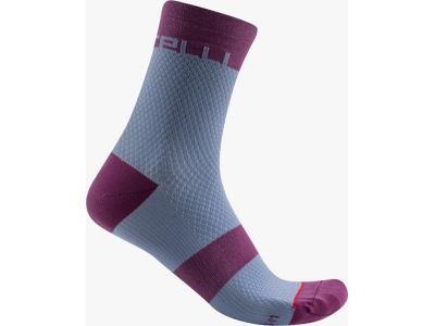 Castelli VELOCISSIMA 12 dámske ponožky, fialový opar