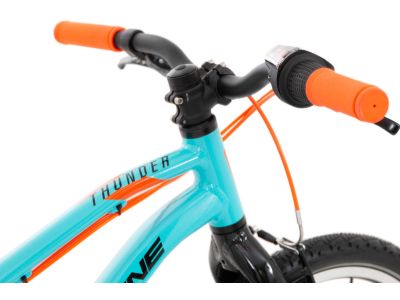 Rock Machine Thunder VB 20 detský bicykel, modrá/čierna/oranžová