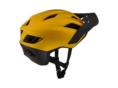 Troy Lee Designs Flowline MIPS helmet, orbit gold/black