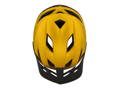 Troy Lee Designs Flowline MIPS helmet, orbit gold/black