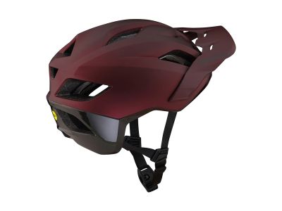 Troy Lee Designs Flowline SE MIPS helmet, radian burgundy/charcoal