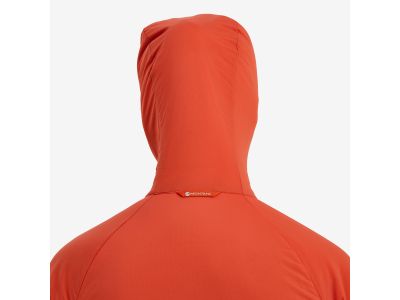 Montane Fem Fireball Lite Hoodie női kabát, sáfrányvörös