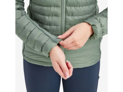 Montane Fem Icarus Lite Hoodie dámska bunda, eucalyptus