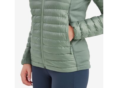 Montane Fem Icarus Lite Hoodie dámska bunda, eucalyptus