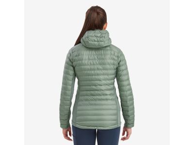 Montane Fem Icarus Lite Hoodie Damenjacke, Eukalyptus