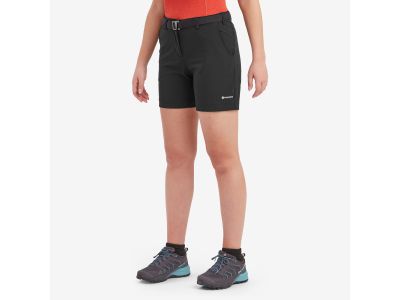 Szorty damskie Montane FEM TERRA STRETCH LITE, czarne