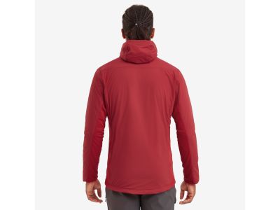 Jachetă Montane Fireball Lite Hoodie, roșu acer