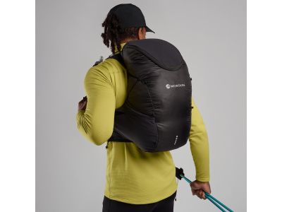 Vesta de alergare Montane GECKO VP 20+, 20 l, neagra