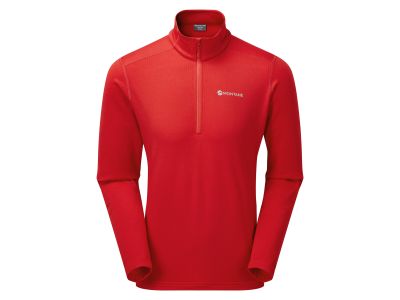 Montane Protium Pull-On sweatshirt, adrenaline red