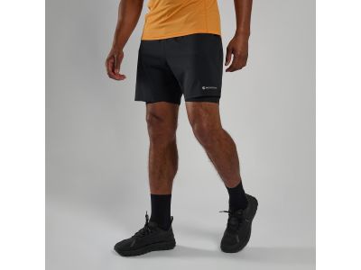 Montane SLIPSTREAM TWIN SKIN Shorts, schwarz