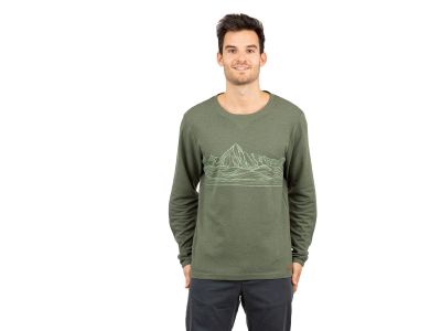 Chillaz KAPRUN MOUNTAIN SKYLINE triko, tmavě zelená