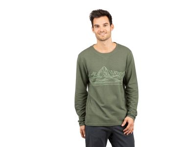 Chillaz KAPRUN MOUNTAIN SKYLINE tričko, tmavá zelená