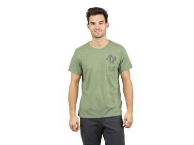 Chillaz POCKET FRIENDS tričko, světle zelená