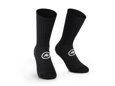ASSOS TRAIL SOCKS T3 ponožky, čierna